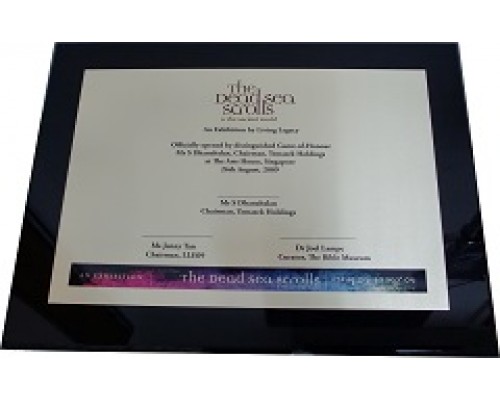 Opening Plaques 10